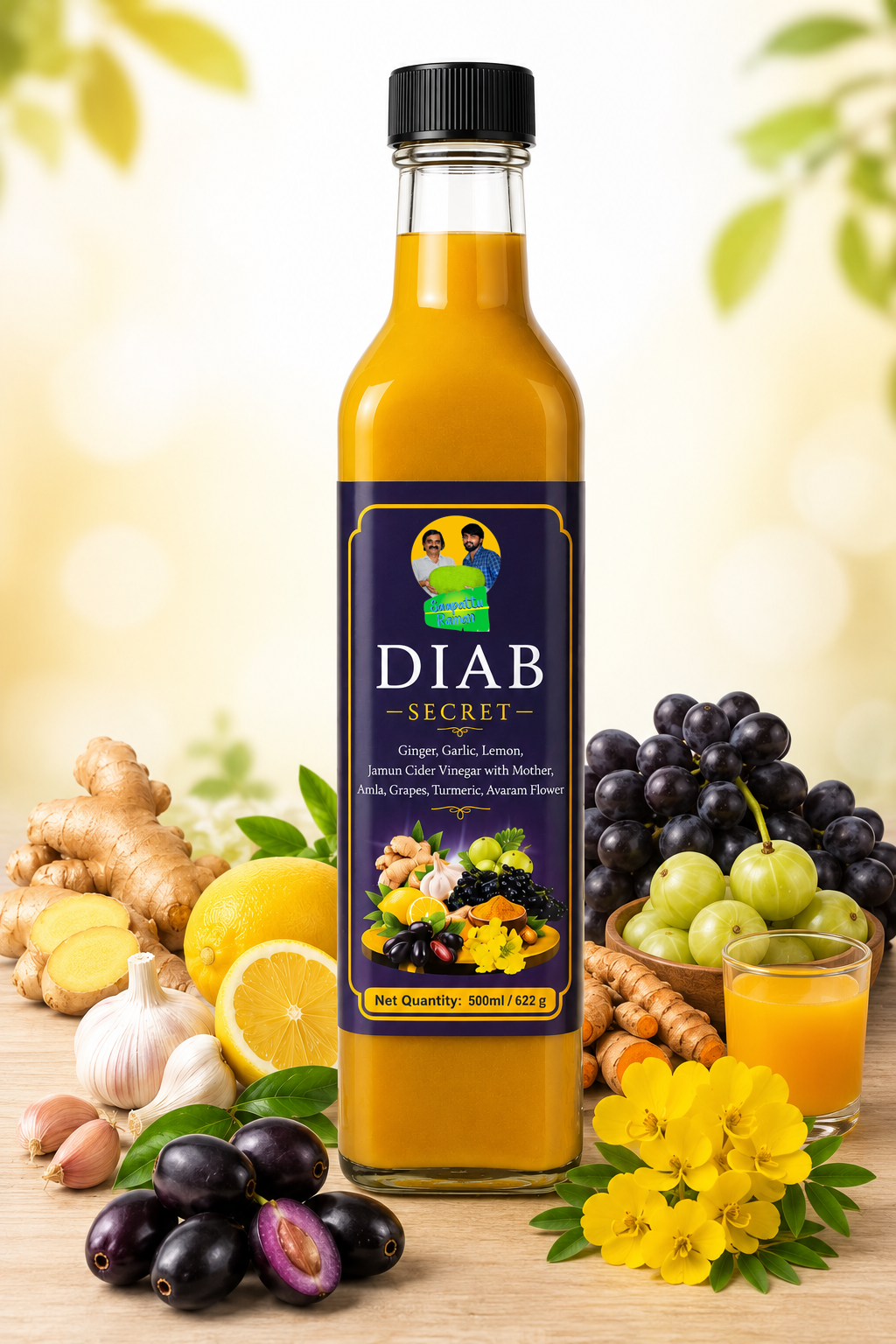 Diab Secret 622Grams/500ML