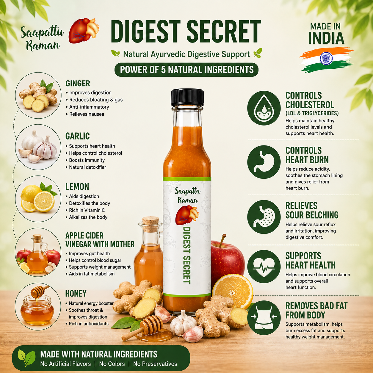 Digest Secret 312Grams/250ML