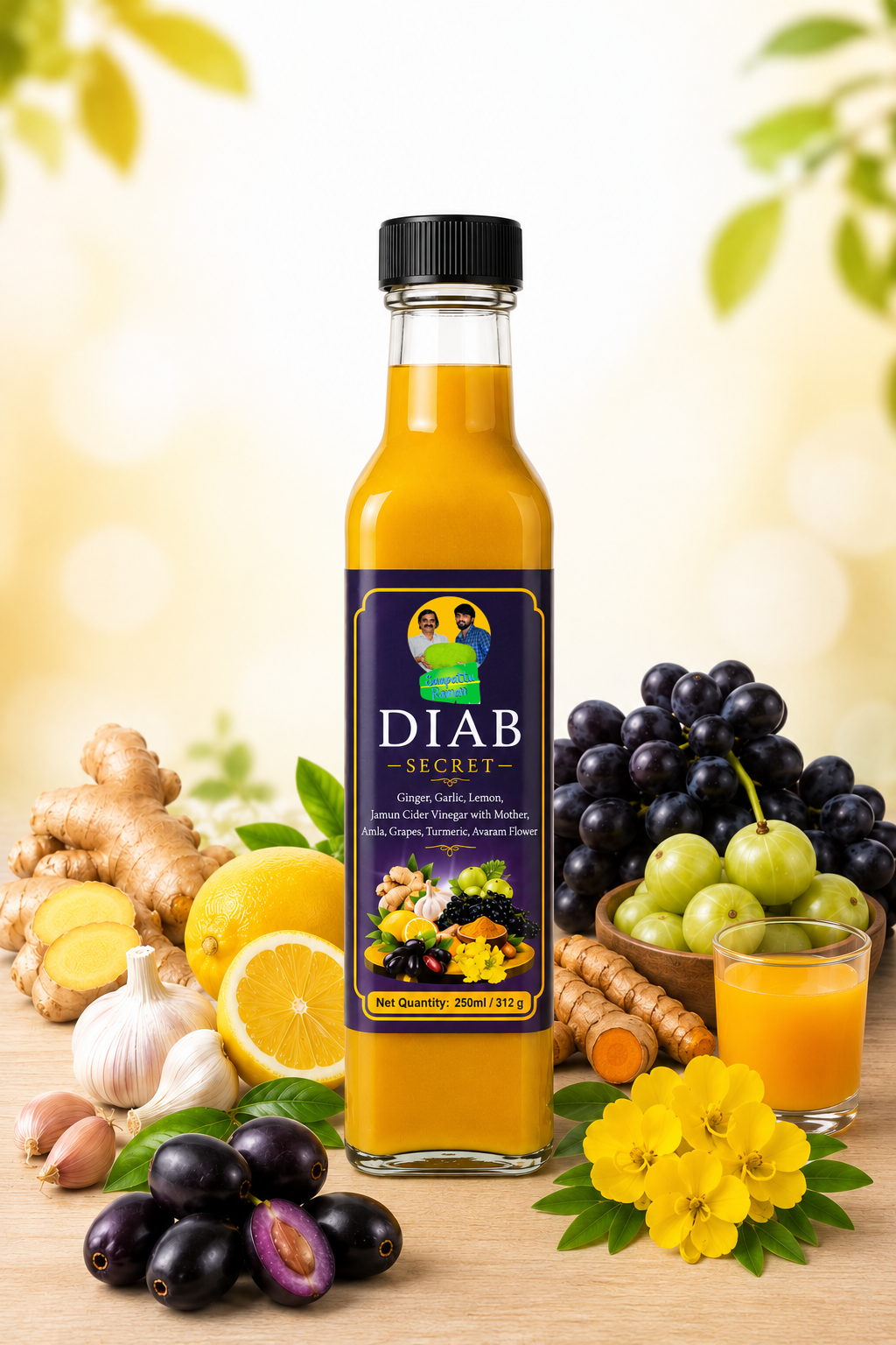 Diab Secret 312Grams/250ML