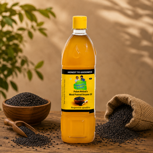 Wood Cold Pressed Sesame Oil